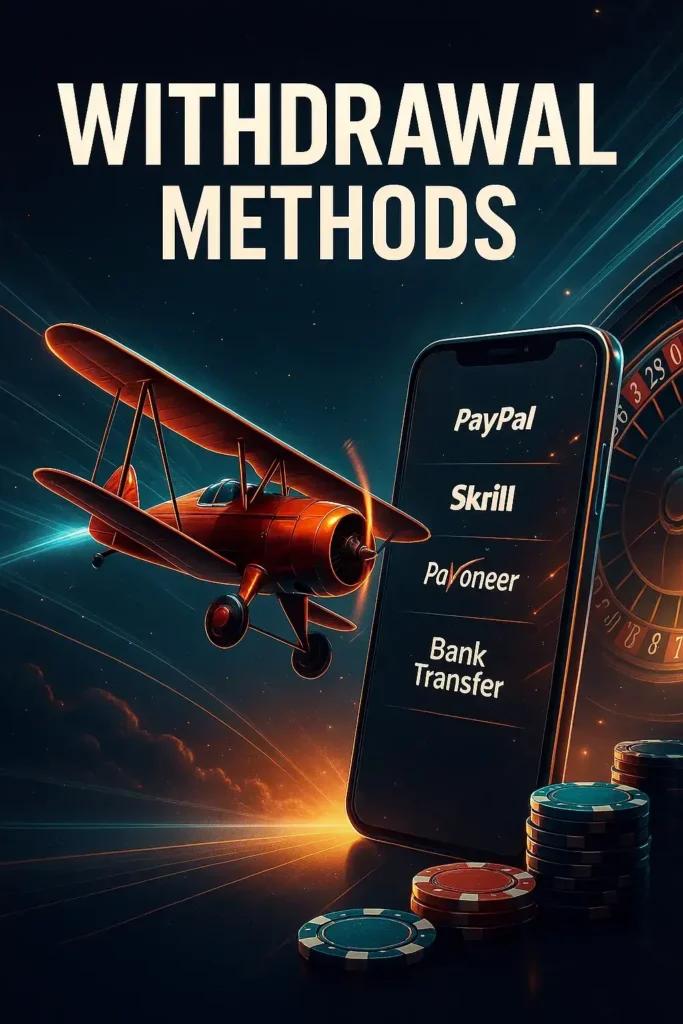 Aviator Withdrawal Methods