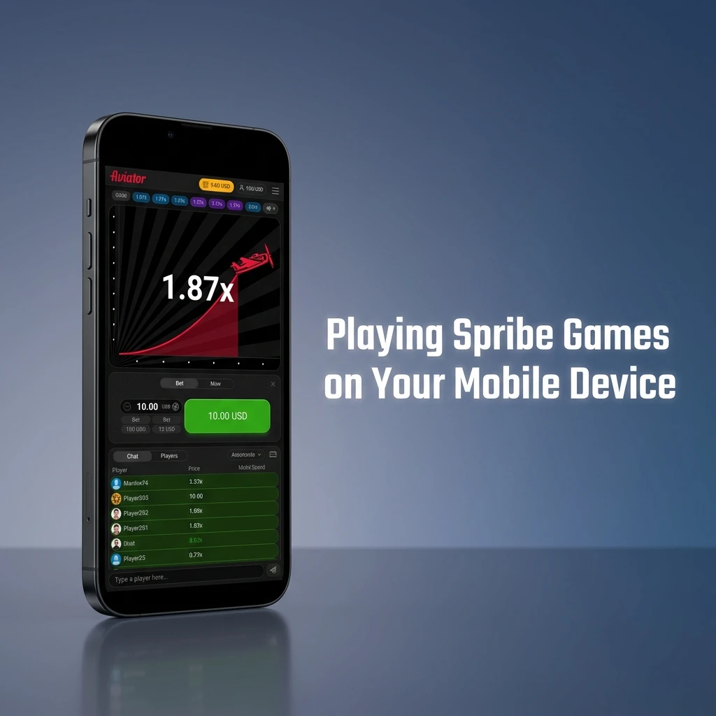 Spribe mobile games on iOS and Android with HTML5, responsive design, and optimised data usage for Indian players