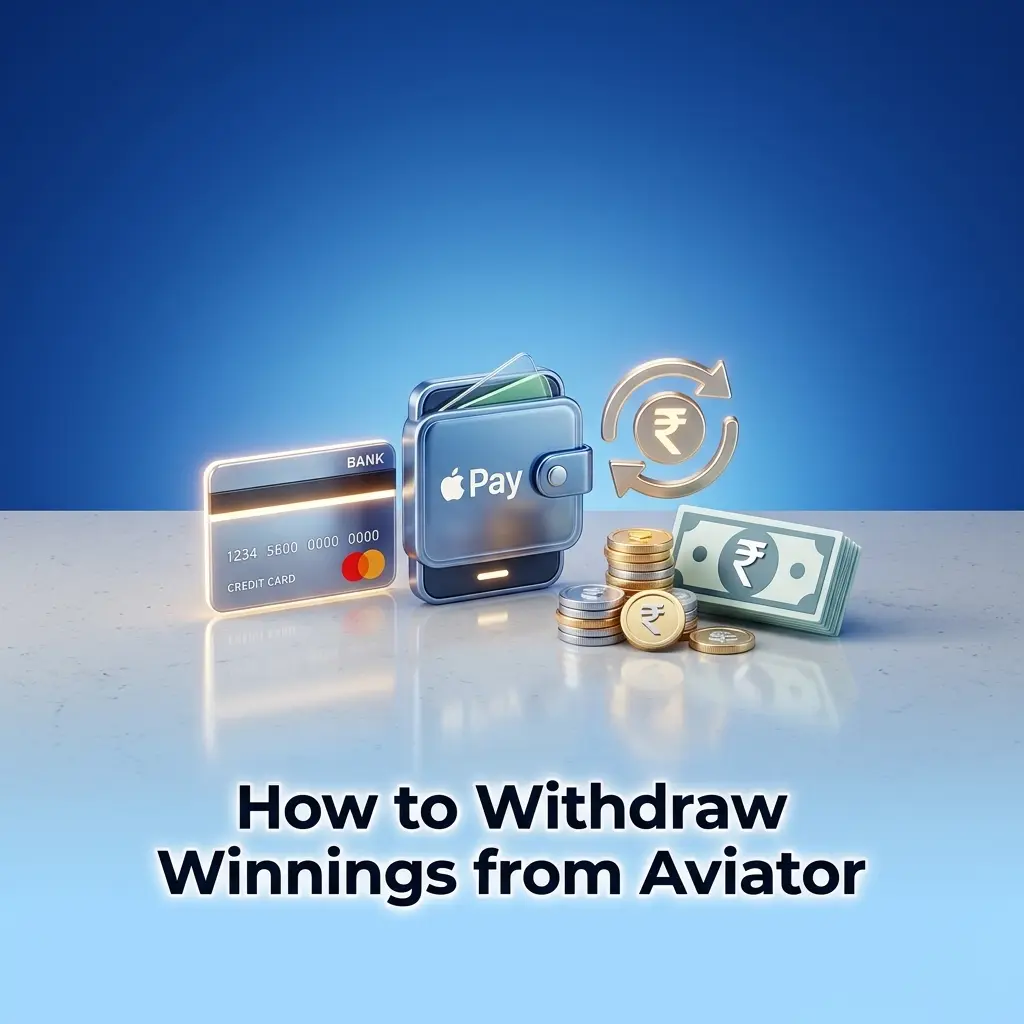 Step-by-step guide to withdraw Aviator winnings on 10CRIC app via cashier section in INR