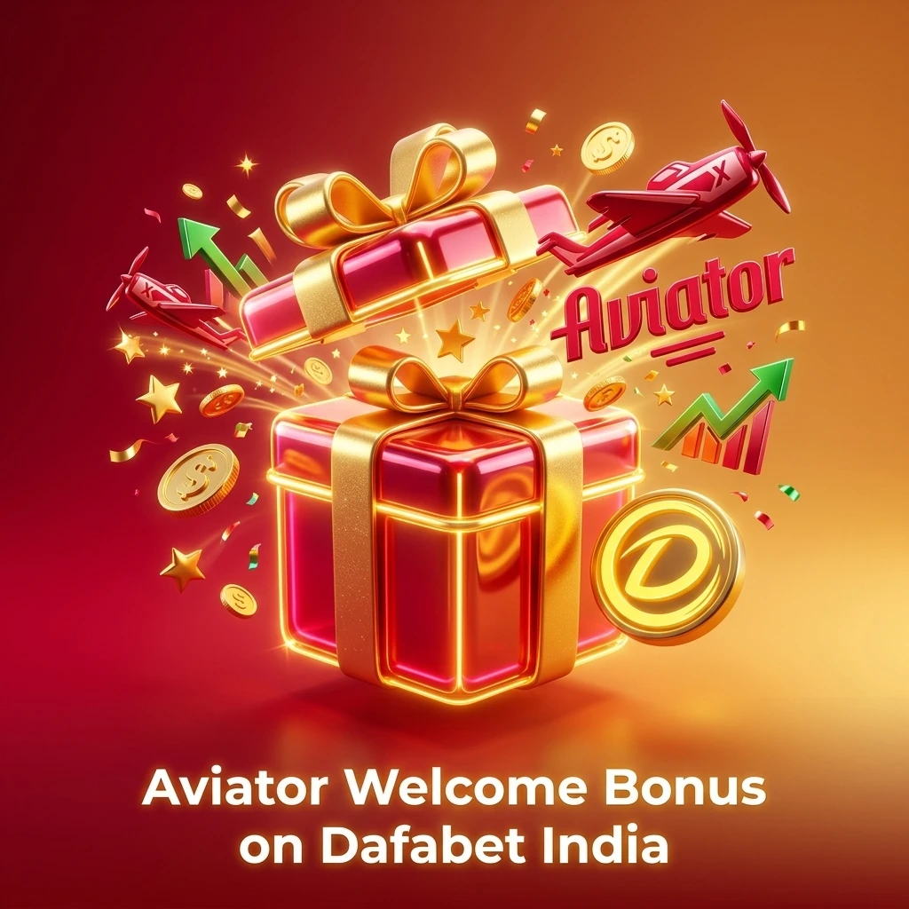 Dafabet India Aviator welcome bonus with 100% first deposit match up to INR 500 for new casino players