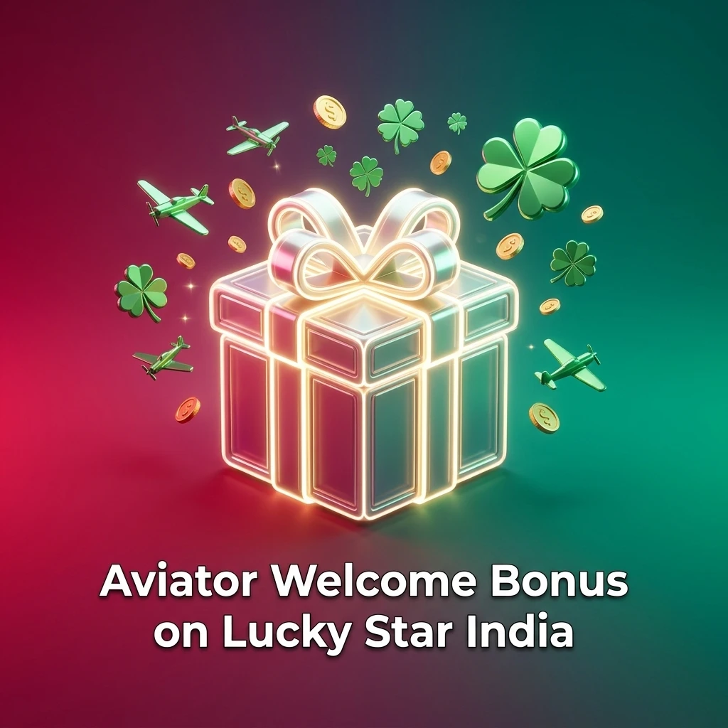 Lucky Star India 200% welcome bonus for Aviator – deposit INR 500, get INR 1,500 playable balance with 35x wagering