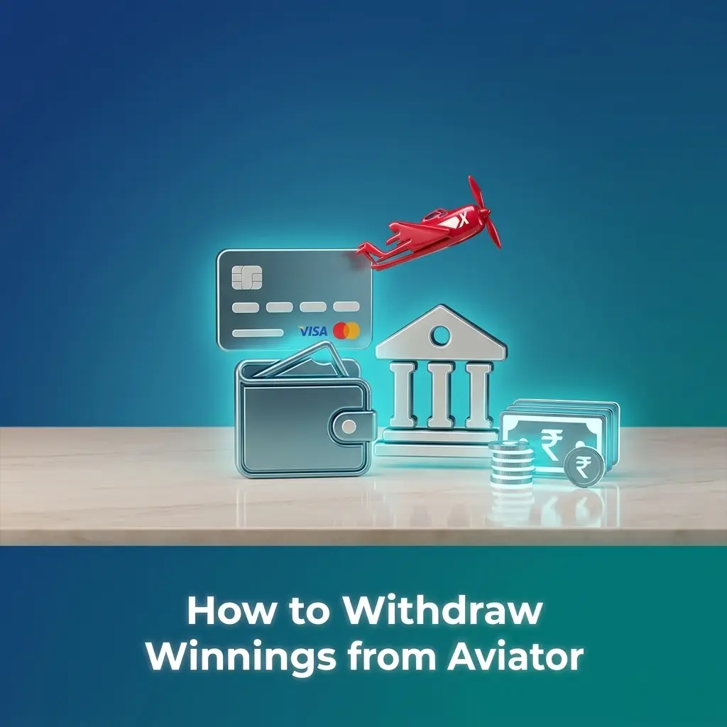 RajBet Aviator withdrawal steps showing UPI and Netbanking cashout process in INR via the app cashier