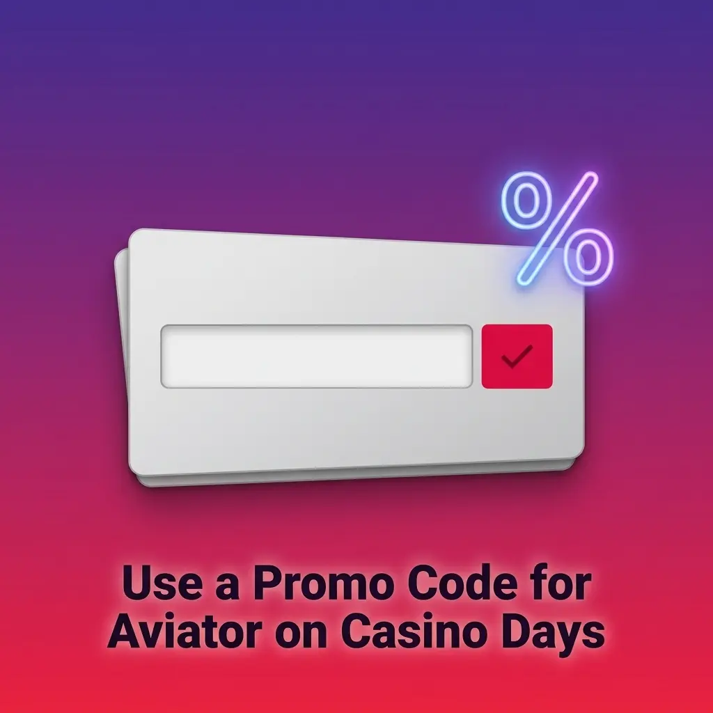 Casino Days promo code CASINODAYS200 entry field during registration for Aviator deposit bonus activation