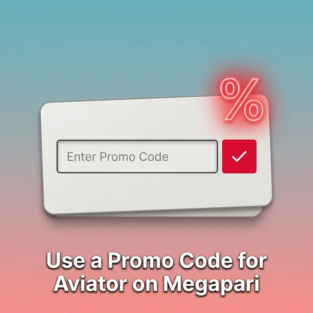 Megapari Aviator promo code MPBONUS entry field during registration for bonus activation