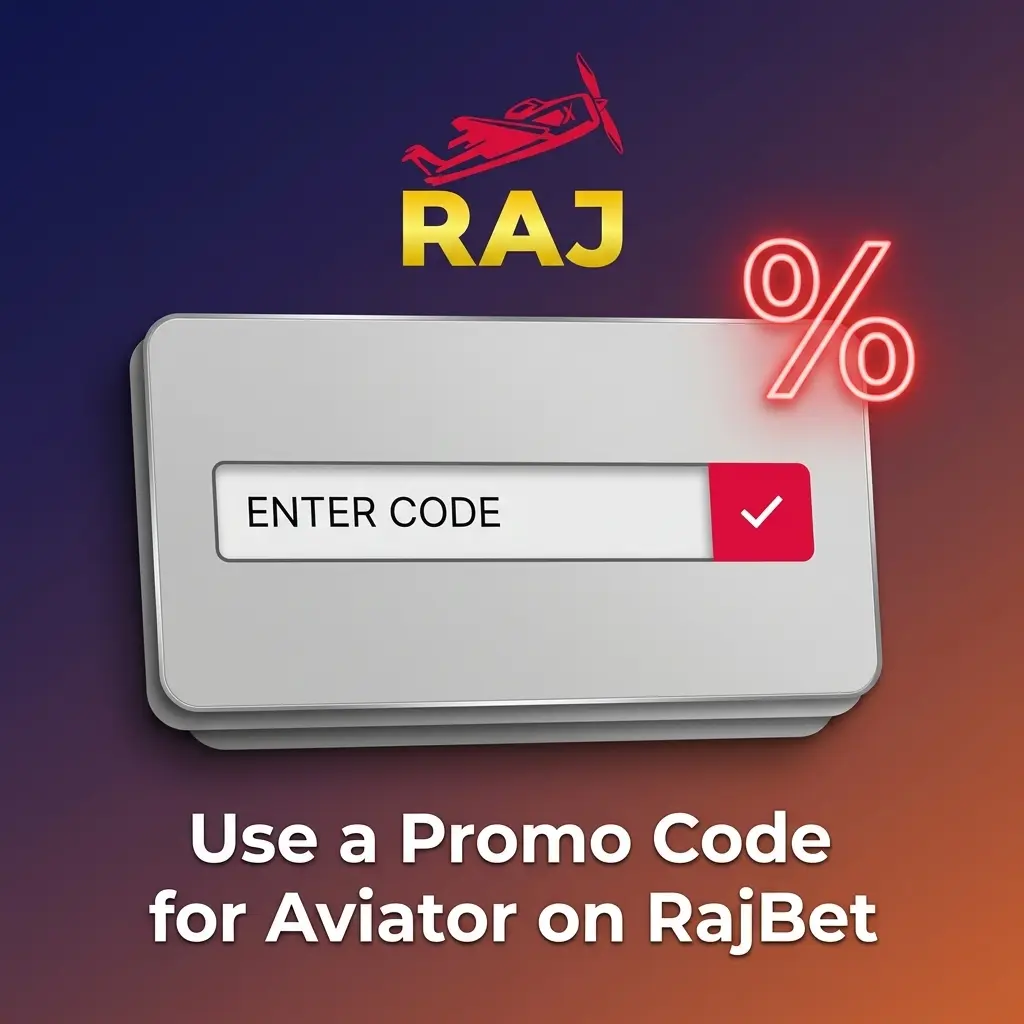 RajBet promo code RAJWIN entry in sign-up form to claim Aviator bonus for new and existing players